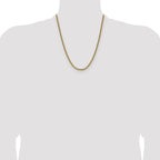Leslie's 14k 3.65mm Regular Rope Chain - Image 4