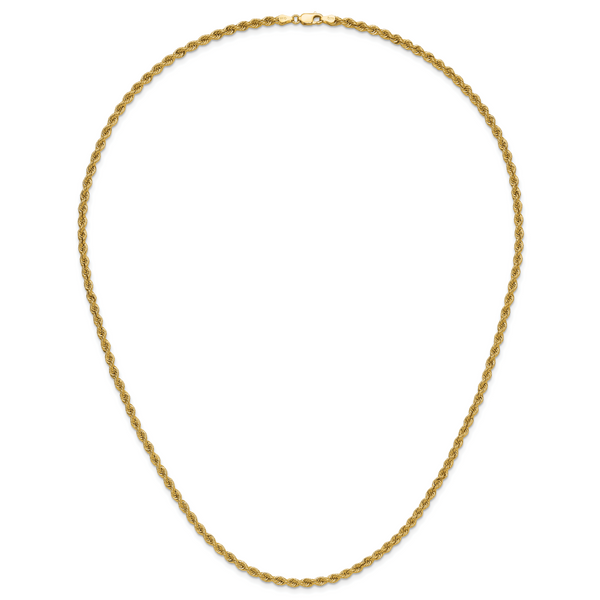 Leslie's 14k 3.65mm Regular Rope Chain - Image 5