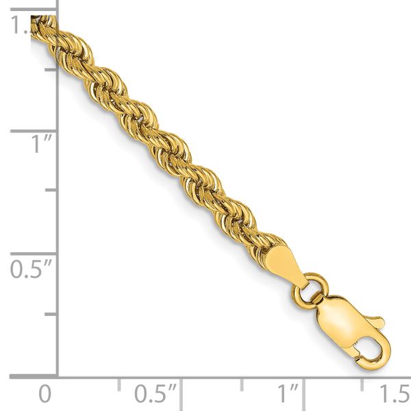 Leslie's 14k 3.65mm Regular Rope Chain - Image 2