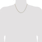 Leslie's 14K 1.10mm Box Chain - Image 4