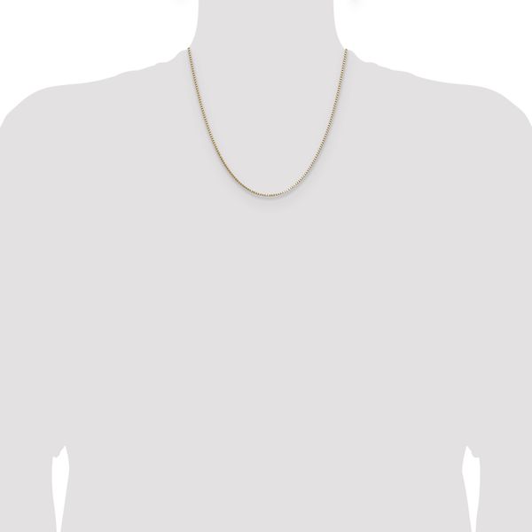 Leslie's 14K 1.10mm Box Chain - Image 4