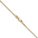 Leslie's 14K 1.10mm Box Chain - Image 3