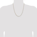 Leslie's 14K 1.10mm Box Chain - Image 4