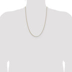 Leslie's 14K 1.10mm Box Chain - Image 4