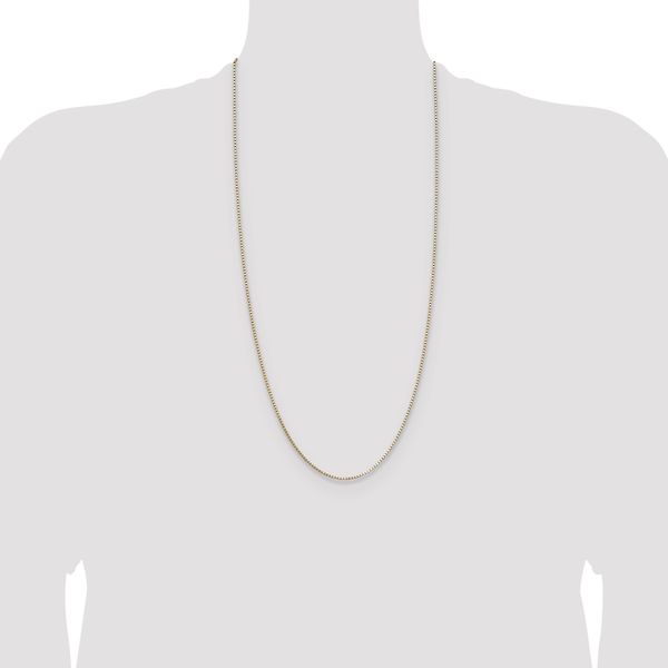 Leslie's 14K 1.10mm Box Chain - Image 4