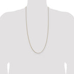 Leslie's 14K 1.10mm Box Chain - Image 4