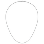 Leslie's 14K White Gold 1.10mm Box Chain - Image 5