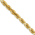 Leslie's 14K 6.5mm Diamond-Cut Rope Chain