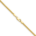 Leslie's 14K 2.8mm Spiga Chain - Image 3