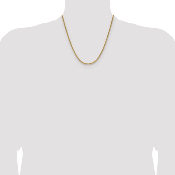 Leslie's 14K 2.8mm Spiga Chain - Image 4