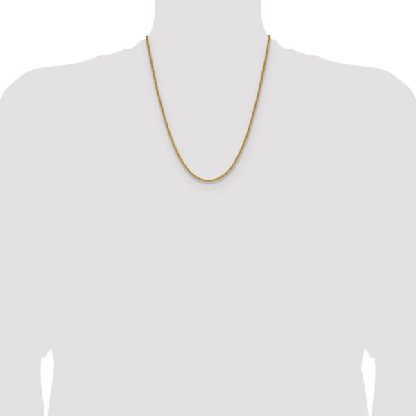 Leslie's 14K 2.8mm Spiga Chain - Image 4