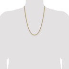 Leslie's 14K 2.8mm Spiga Chain - Image 4