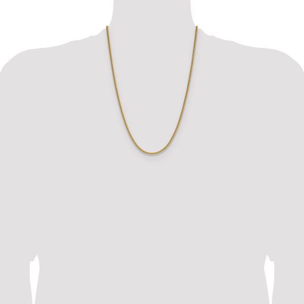 Leslie's 14K 2.8mm Spiga Chain - Image 4