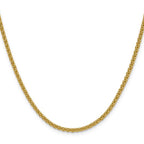 Leslie's 14K 2.8mm Spiga Chain - Image 2