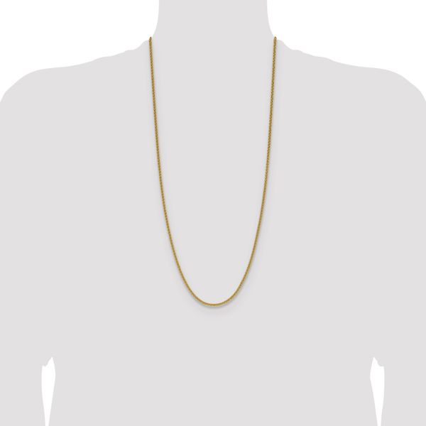 Leslie's 14K 2.8mm Spiga Chain - Image 4
