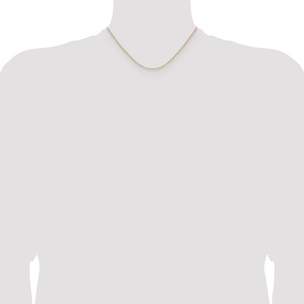 Leslie's 14K 1.5mm D/C Square Cable Chain - Image 4
