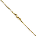 Leslie's 14K 1.5mm D/C Square Cable Chain - Image 3