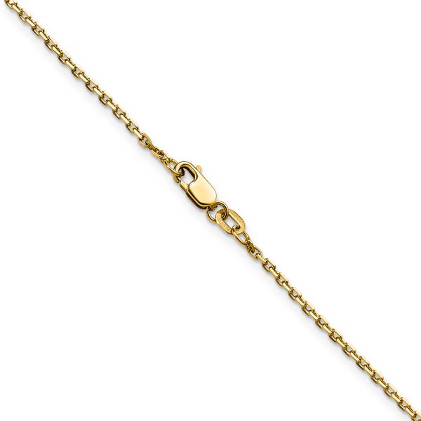 Leslie's 14K 1.5mm D/C Square Cable Chain - Image 3