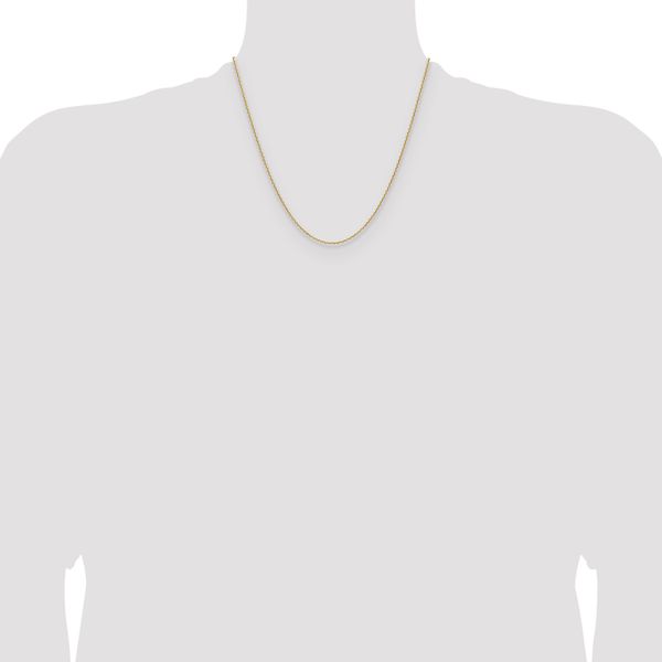 Leslie's 14K 1.5mm D/C Square Cable Chain - Image 4