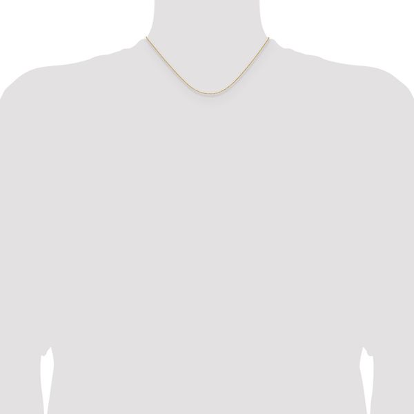 Leslie's 14K 1.1mm D/C Round Cable Chain - Image 4