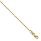 Leslie's 14K 1.1mm D/C Round Cable Chain