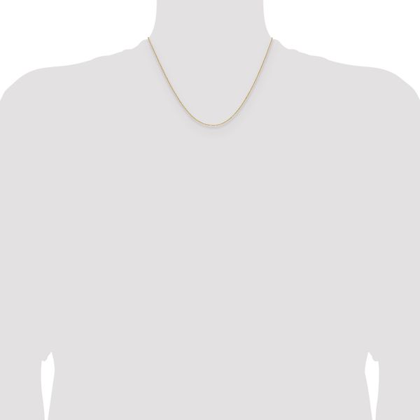 Leslie's 14K 1.1mm D/C Round Cable Chain - Image 4