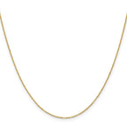 Leslie's 14K 1.1mm D/C Round Cable Chain - Image 2