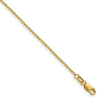 Leslie's 14K 1.25mm D/C Round Cable Chain