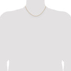 Leslie's 14K 1.25mm D/C Round Cable Chain - Image 4