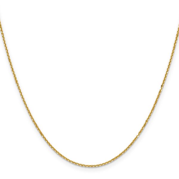 Leslie's 14K 1.25mm D/C Round Cable Chain - Image 2