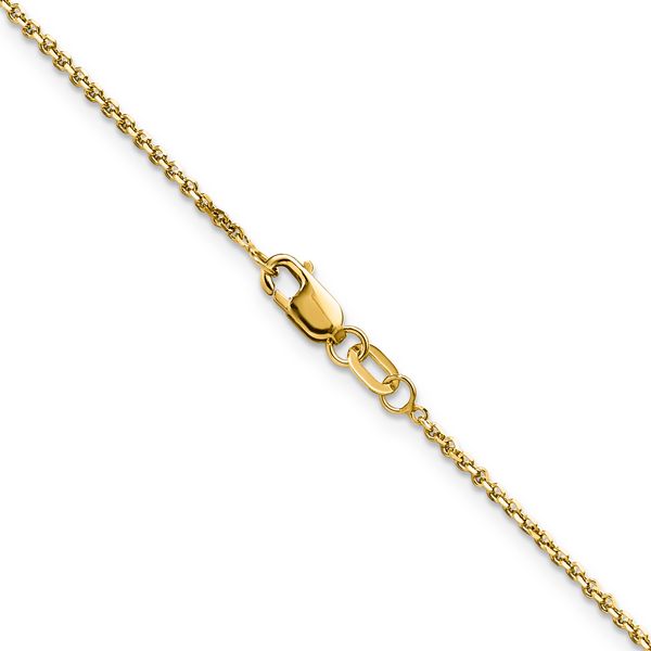 Leslie's 14K 1.25mm D/C Round Cable Chain - Image 3