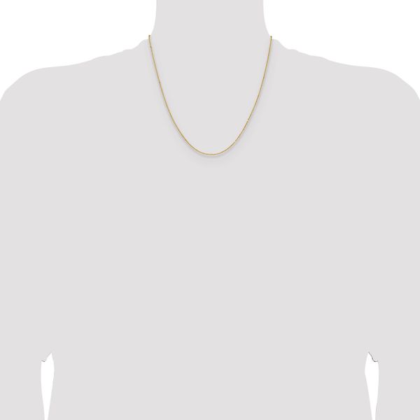 Leslie's 14K 1.25mm D/C Round Cable Chain - Image 4