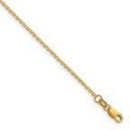 Leslie's 14K 1.45mm D/C Round Cable Chain