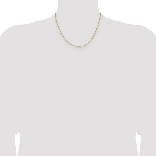 Leslie's 14K 1.45mm D/C Round Cable Chain - Image 4