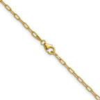 Leslie's 14k 2.2mm Semi-Solid Paperclip Chain - Image 3
