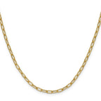Leslie's 14k 3.0mm Semi-Solid Paperclip Chain - Image 2