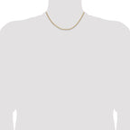 Leslie's 14k 3.0mm Semi-Solid Paperclip Chain - Image 4