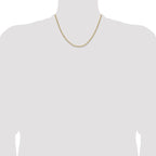 Leslie's 14k 3.0mm Semi-Solid Paperclip Chain - Image 4