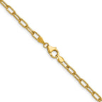 Leslie's 14k 3.7mm Semi-Solid Paperclip Chain - Image 3