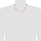 Leslie's 14k 3.7mm Semi-Solid Paperclip Chain - Image 4