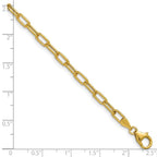 Leslie's 14k 3.7mm Semi-Solid Paperclip Chain - Image 2
