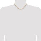 Leslie's 14k 4.5mm Semi-Solid Paperclip Chain - Image 4