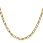 Leslie's 14k 4.5mm Semi-Solid Paperclip Chain - Image 2