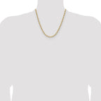 Leslie's 14k 4.5mm Semi-Solid Paperclip Chain - Image 4