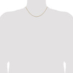 Leslie's 14K 1.4mm D/C Open Long Link Cable Chain - Image 4
