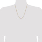 Leslie's 14K 1.4mm D/C Open Long Link Cable Chain - Image 4