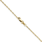 Leslie's 14K 1.4mm D/C Open Long Link Cable Chain - Image 3