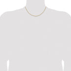 Leslie's 14K 1.75mm D/C Open Long Link Cable Chain - Image 4