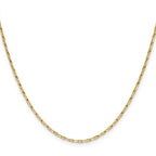 Leslie's 14K 1.75mm D/C Open Long Link Cable Chain - Image 2