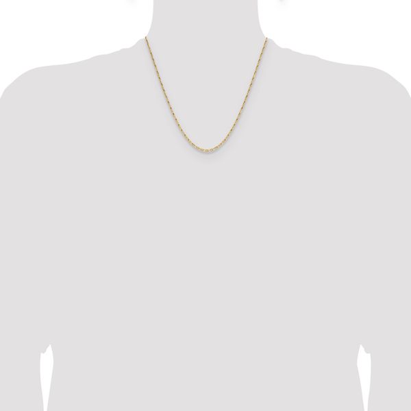 Leslie's 14K 1.75mm D/C Open Long Link Cable Chain - Image 4